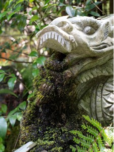 墨坂神社竜王宮の龍の口